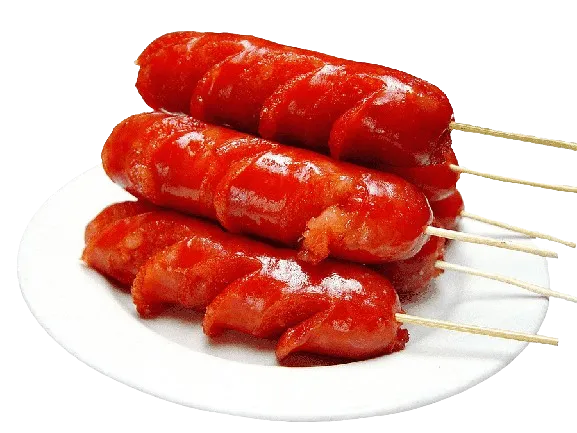 Hotdog on stick (chicken)