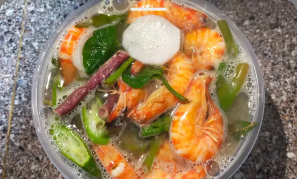 Sinigang shrimp